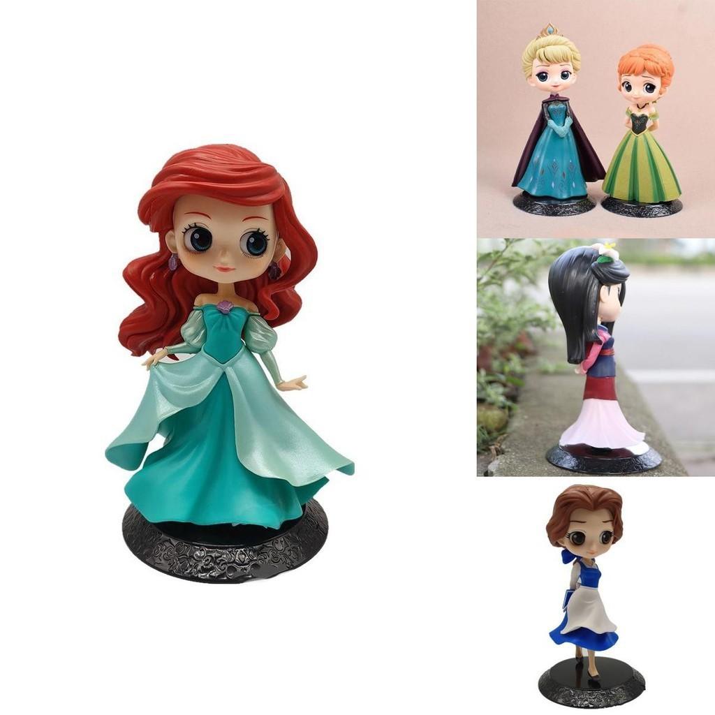 Enchanting Disney Princess Action Figures Anna Elsa Ariel Rapunzel Perfect For Girls Gifts