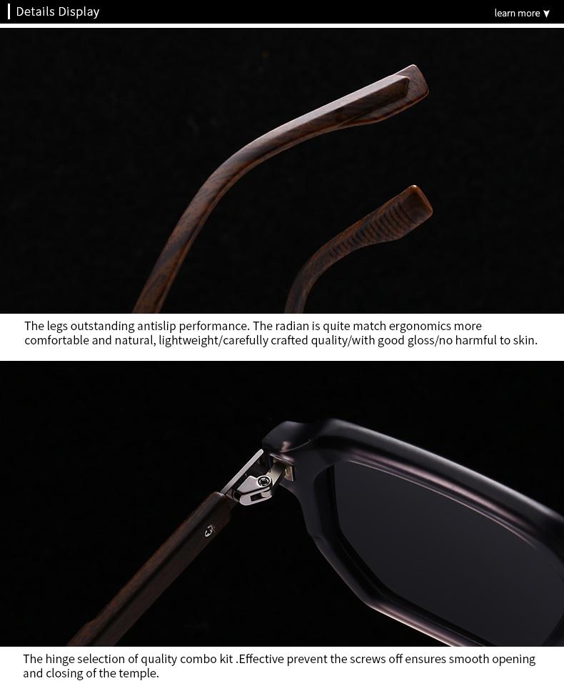  New Men'S European And American Pin Ins Trendyy Street Photography Modern Charm Retro Polarized Sunglasses 10074