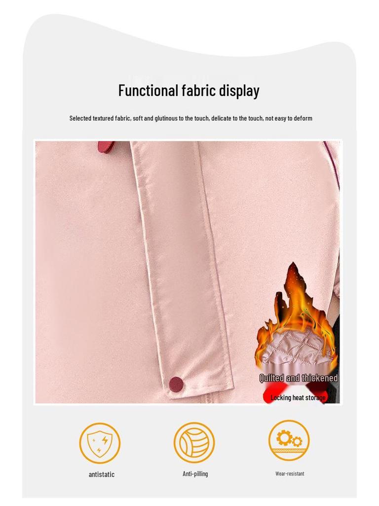 Трендовая ветровка для девочек 2025 - Стильная осенне-зимняя верхняя одежда для учениц средней школы