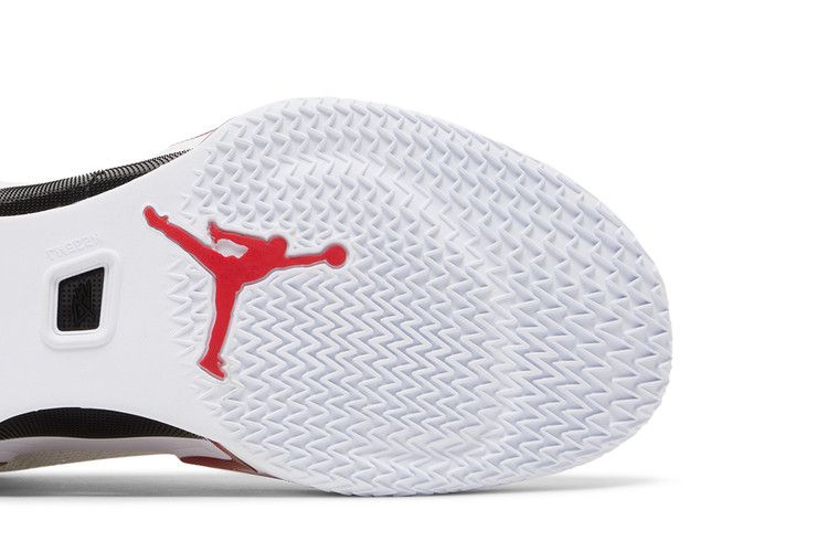 Men's Sneakers Jordan 36 PF Psychic Energy (White Sole) White/Black/University Red