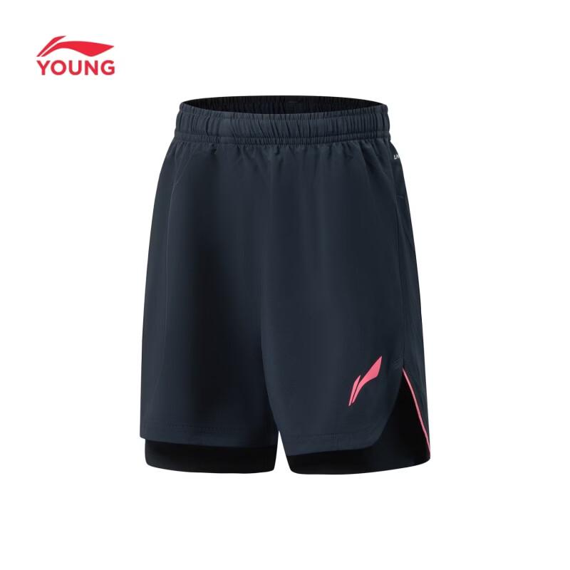 Li-Ning Спортивные шорты для девочек, быстросохнущие