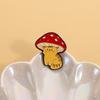 Animal Mushrooms Enamel Pins Custom Cat Dog Goose Brooches Lapel Badges Clothes Animal Jewelry Gift for Kids Friends