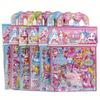 Princess Dress Up Puffy Stickers Pad for Girls Kids Princess Crafts Games 3D Foam Fashion Sticker Activity Playset for Toddlers
