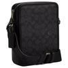 Coach Сумка через плечо Sullivan 16 Classic Print из покрытого холста, маленькая мужская сумка, черный CAT78-QBMI5