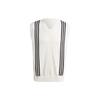 Adidas Originals Clover Hack Knitted Sports Vest With Three Stripes Men Tops Han-Jade-White IM4574