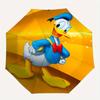 1pc Yellow Donald Duck Automatic Opening and Closing Umbrella - Suitable for Various Occasions, Outdoor Activities, Lightweight and Durable