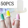 50 шт. накладные ногти DIY лак для ногтей цветное кольцо для карточек для дизайна ногтей