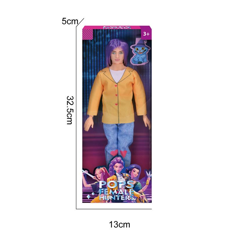 Demon Hunter Girls Doll Legend Demon Boys Band Toy Vinyl Figure 11.5 Inches Collector's Grade Gift 