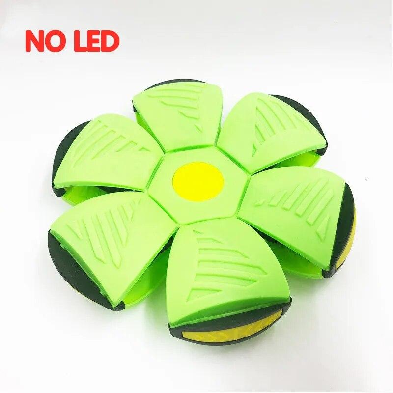 Flying Saucer Ball Magic Deformation UFO with Led Light Flying Toys, Decompression Children Outdoor Fun Toys for Boys Kids Gift