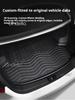 Car Trunk Mat For GWM ORA 5 2026 2027 TPE Rear Seat Backrest Anti-Kick Mat Trunk Tailgate Pad All-Weather Model Cargo Liner Pads