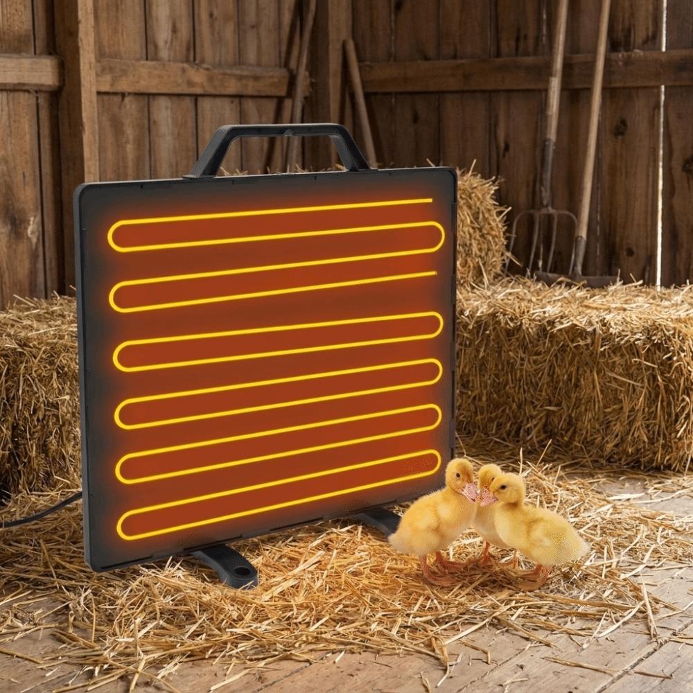 Automatic Poultry Heating Panel Quiet Brooder Heating Plate Warm Heating Pad Winter