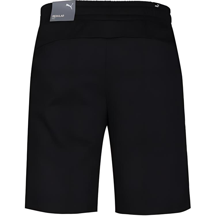 Puma Дышащие спортивные шорты с логотипом Мужские плавки черные 844799-01