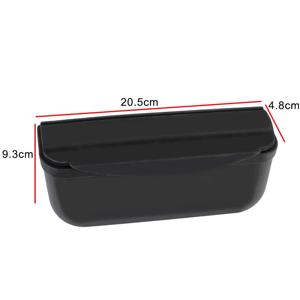 Car-styling Sticky Seat Crevice Side Trash Bin Storage Box Sunglasses Holder Silicone For Tesla Model 3 Model Y Glasses Case