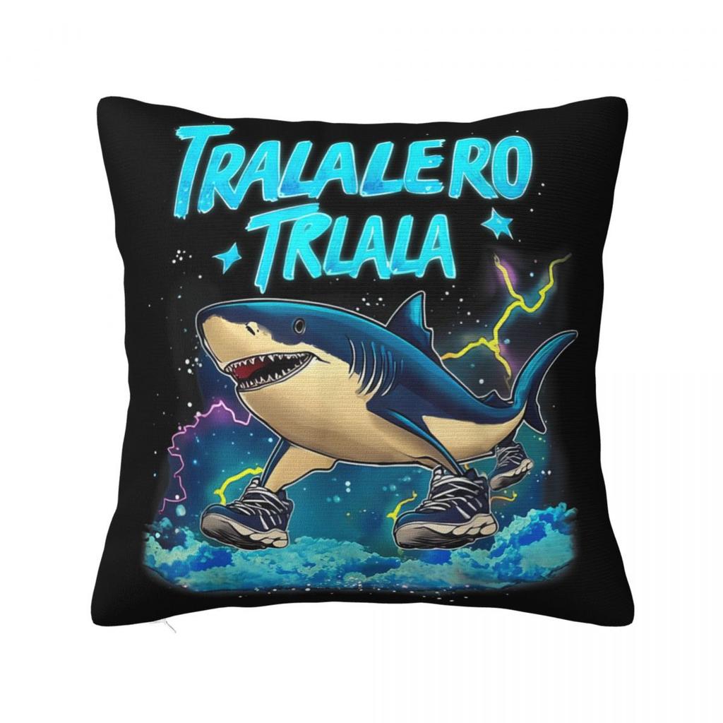 Брр Брр Патапим Итальянская Подушка-Гнилой Мозг Наволочка Полиэстер Чехол для Подушки Декор Мем Наволочка для Подушки-Пледа Домашняя Квадратная 40X40см