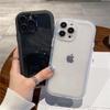 Прозрачный противоударный чехол-бампер для телефона Iphone 13 11 12 Pro Max Xs Max Xr X 7 Plus, 14 мягких цветных кнопок, защитный чехол для камеры