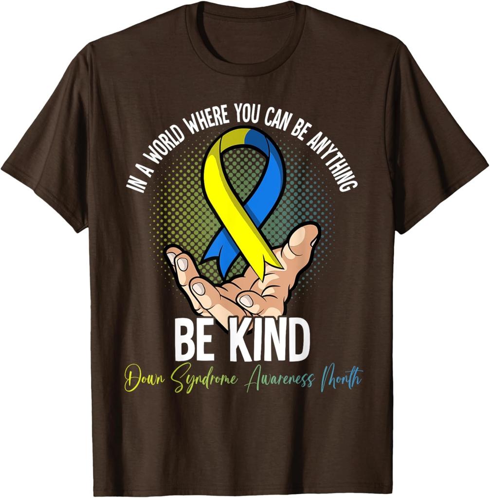 Down Syndrome Awareness Month Design Ribbon Design Unisex T-Shirt