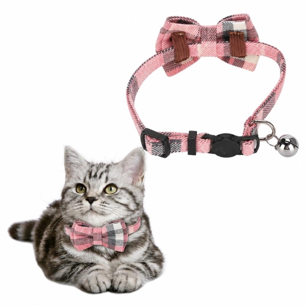 Adjustable Cat Collar Bowknot Bowtie Collar Cute Kitten Collar Kitty