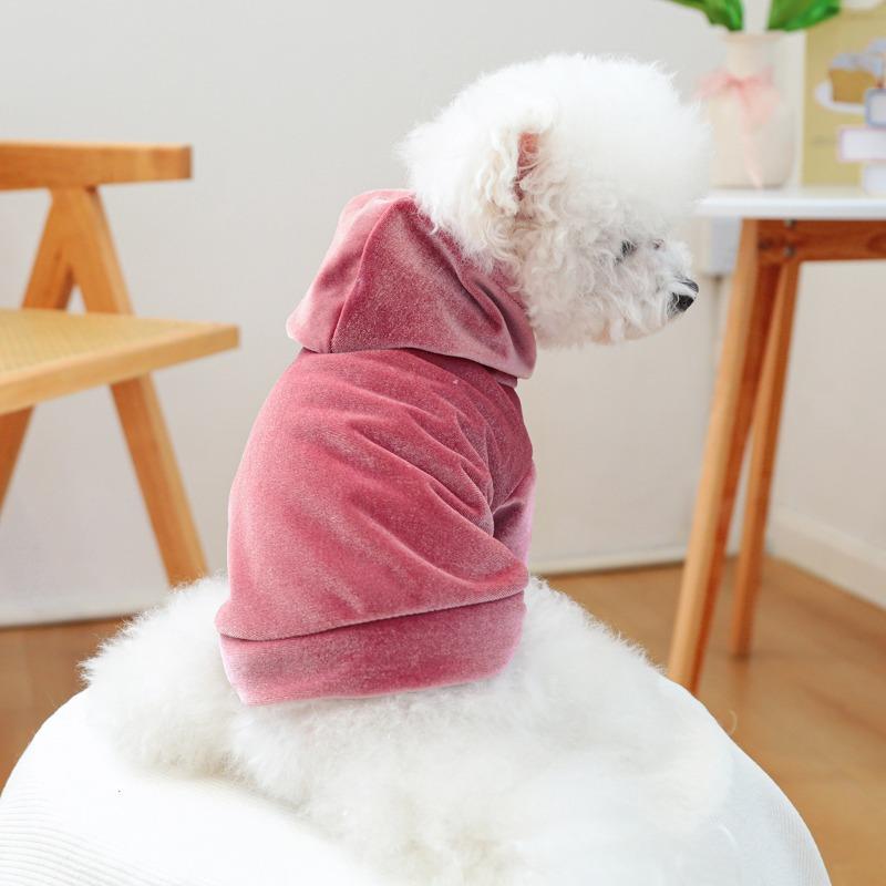 PETCIRCLE Pet Circle Одежда для собак Одежда для кошек Бант Кружевная отделка Бархатное платье Платье