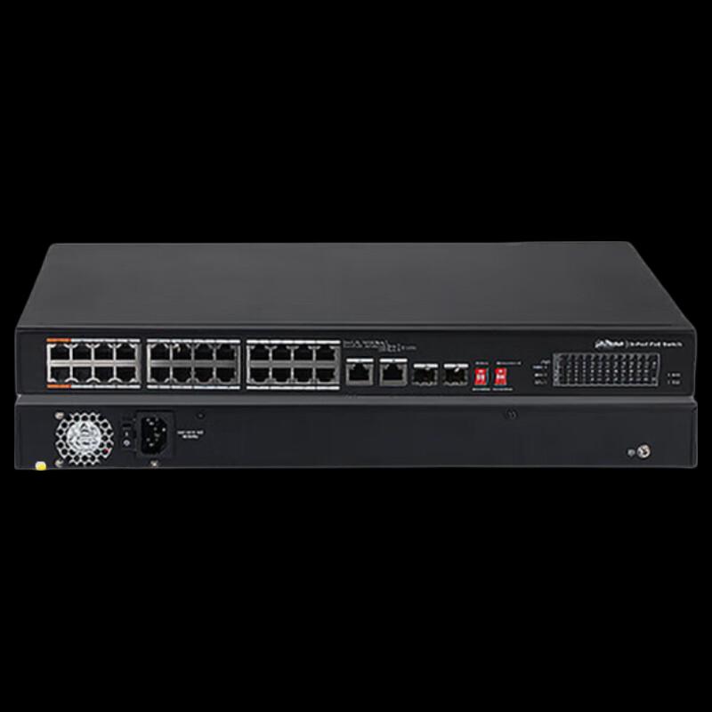 Dahua 16-Port Fast Ethernet PoE Switch CN plug (adapter included)