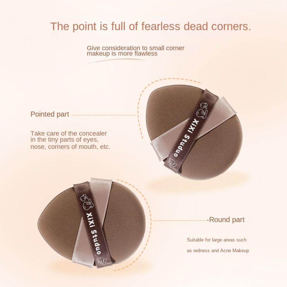 Мягкая пуховка для макияжа, скрывающая поры, портативная воздушная пуховка для макияжа, инструмент для тональной основы