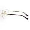 Gucci GG0392O-003 Роскошная круглая металлическая оправа для очков