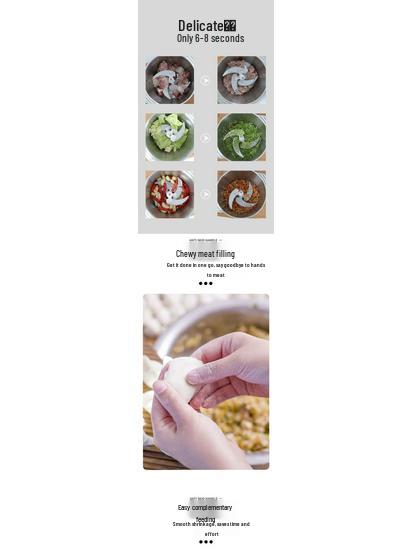 Электрическая мясорубка из нержавеющей стали 304 и многофункциональная кухонная машина для теста, чесночной пасты и измельчения овощей.