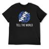 Seventh-Day Adventist Three Angels Message [ Tell the World,Ellen G White ] T-Shirt Summer Clothes Customs Plain T Shirts Men