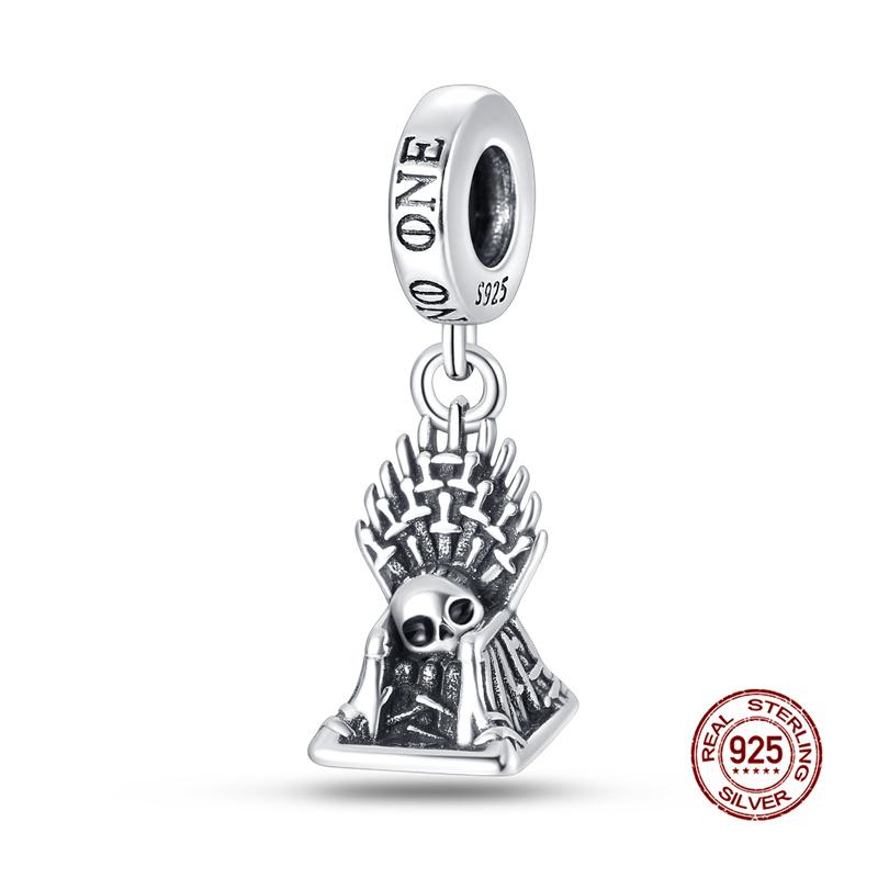 New In Original Charms Copper Clown Series Mask Pendant Charms Fits 3Mm Original Bracelet Women Diy Jewelry Gifts