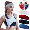 Спортивное полотенце, Повязка на голову, Беговая влагопоглощающая уличная повязка для йоги, Повязка на голову, Защита головы, Однотонная фитнес эластичная влагоотводящая лента
