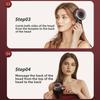 Multifunctional Introduction Liquid Head Massage Comb 2in 1 Vibrating Head Relaxation Tool  Gift