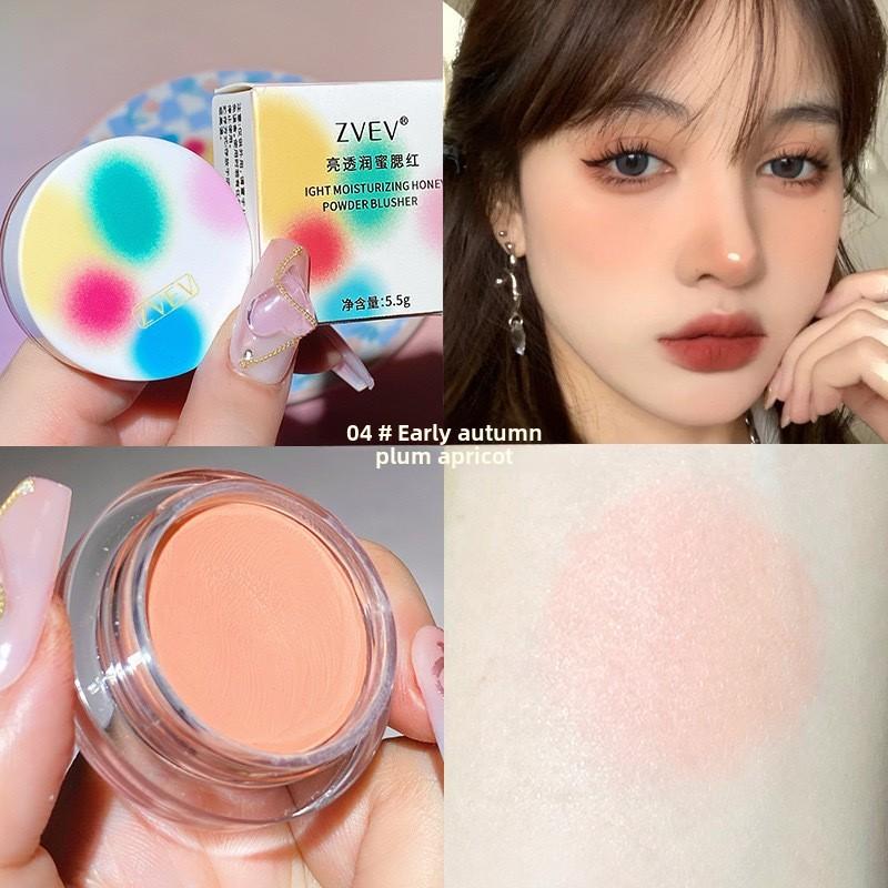 Кремовые румяна натуральные матовые осветляющие контурные румяна водостойкие стойкие фиксирующие ежедневная косметика для студентов модный макияж для женщин