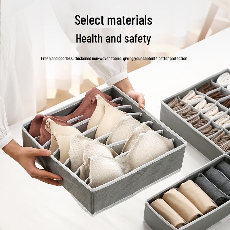 Складной органайзер для нижнего белья из нетканого материала