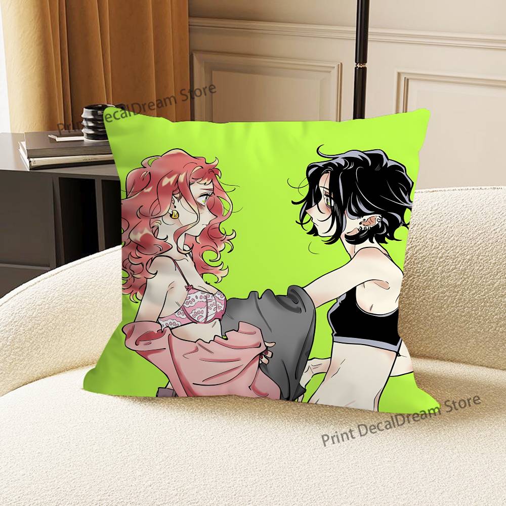 Mitsuki Koga Aya tgswiiwagaa Cushion For Bedroom Car Coffee Shop Room and Living Room Sofa Decorative Pillow Cover Case