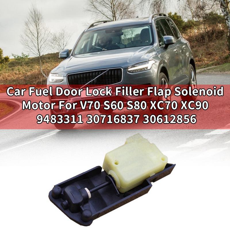 30612856 Fuel Door Lock Filler Flap Solenoid For Volvo V70 S60 S80 XC70 XC90 99-14 9483311 30716837 Tank Cap Motor