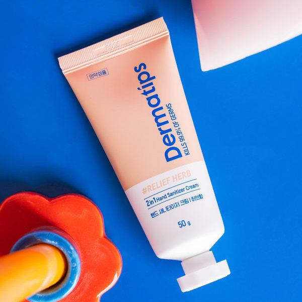 Dermatips Save My Hand Sanitizer Cream 50 г травяной аромат