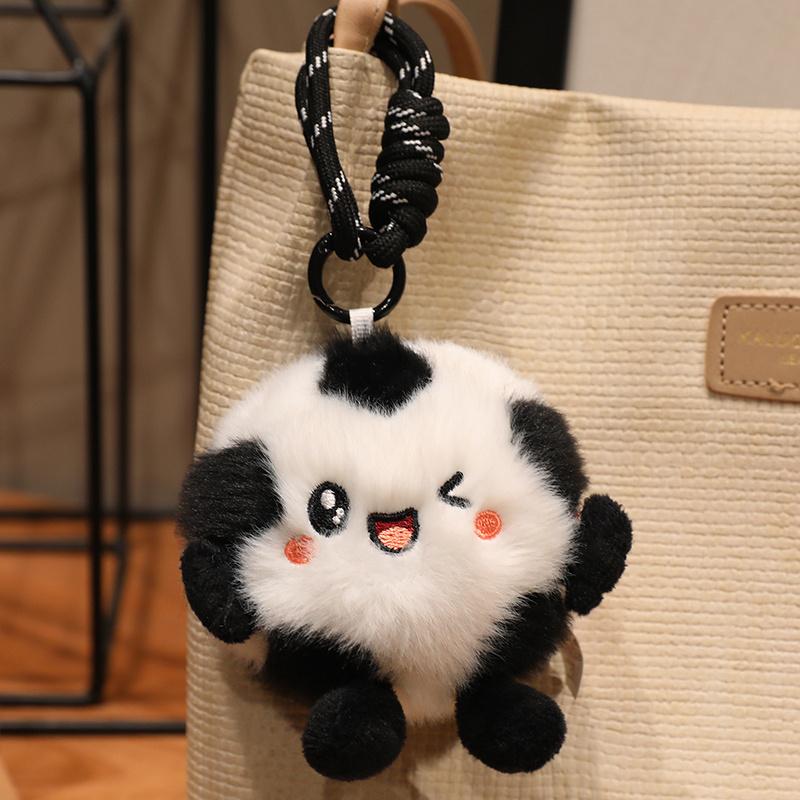New Football Plush Thumbs Up Funny Round Ball Doll Bag Decro Hang Pendent High Quality Gifts