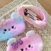 Plush Pencil Case Girl Heart Pen Box Cartoon Pen Storage Bag  School Office Supplies