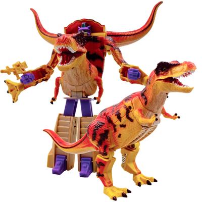 Фигурка робота Access Tyrannosaurus Трансформирующийся робот Dinovatron Древний великий воин Животное Аквариумная игрушка