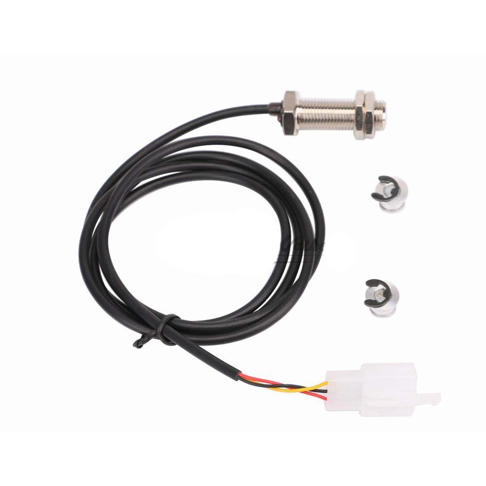 Universal Sensor Cable & 2 Magnet For Motorcycle Digital ATV Odometer Speedometer Tachometer