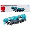 Takara Tomy Tomica Long Type No. 133 Kobelco All Terrain Crane KMG5220 Mini Car Toy Ages 3 Up