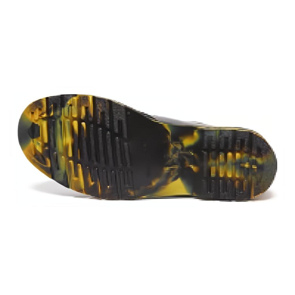 Dr. Martens 1461 Кожаные Туфли с Круглым Носком на Шнуровке Удобные Низкие Повседневные Туфли Унисекс Повседневная Обувь Черный 31162001