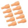 10pcs Silicone Tube Adapter Replacement Part Accessory for Hearing Device Listening Test Stethoscope