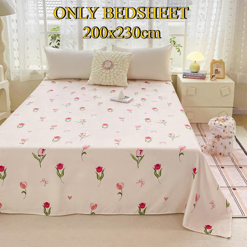 Приятные к коже матовые простыни, утолщенные, для односпальной и двуспальной кровати, простыни разных размеров для всех сезонов