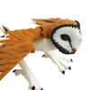 3D Printed Barn Owl Flexible Articulated Owl Model Lifelike Bird Sculpture Collectible Desk Toy for Stress Relief