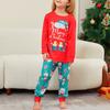 Рождественский комплект для семьи, родителей и детей, предметы интерьера, рождественская пижама, комплект из двух предметов