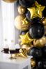 Balony Foliowe Gwiazdka, 12Cm, Złoty 25Szt.
