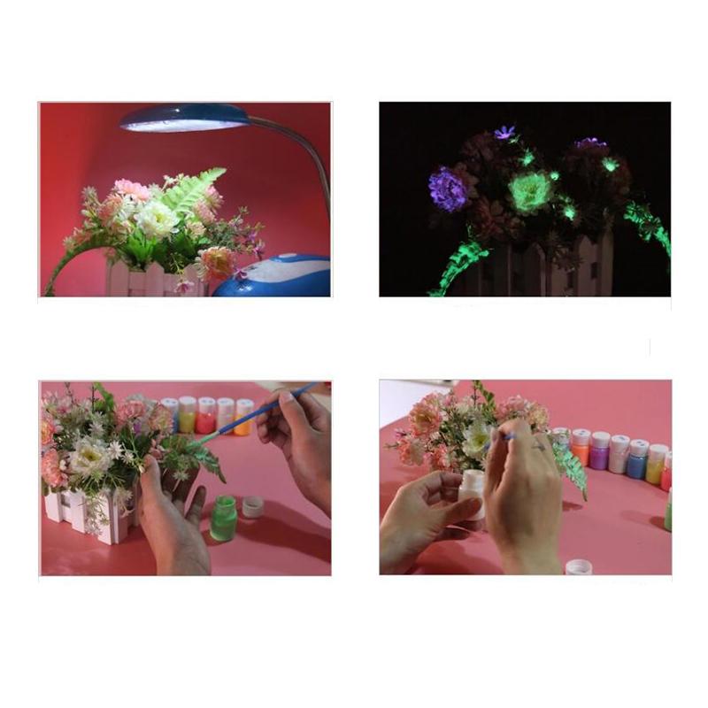 Glow In The Dark Luminous Sand DIY Bright Fluorescent Particle for Wishing Bottle Fish Tank