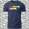 Look Cycle Логотип Велосипеда из Углеродного Волокна Мужская Футболка Смешная Размеры S-5XL Сделано в США Унисекс Футболка