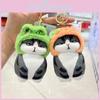 Cartoon Cute Plush Cat Keychain Soft And Fluffy Keyring For Accessories Bag