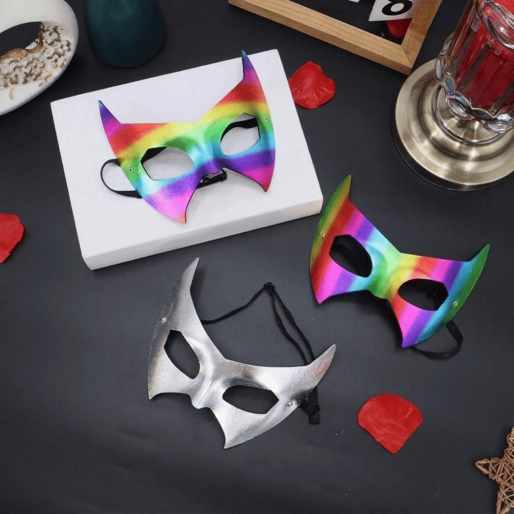 Handsome Half Face Mask Gothic Style Cosplay Mask Stage Performance Venice Mask Halloween Party